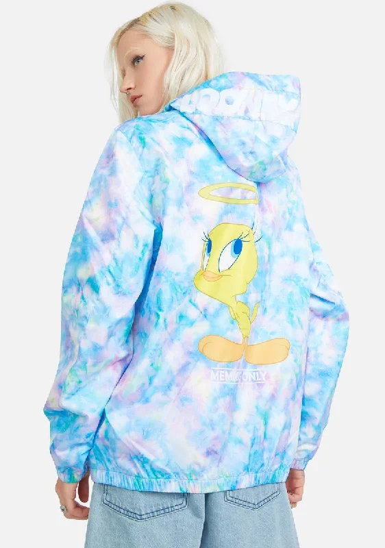 Charming Women's Outfit For Special Occasions Fashion Sale X Looney Tunes Tweety Windbreaker