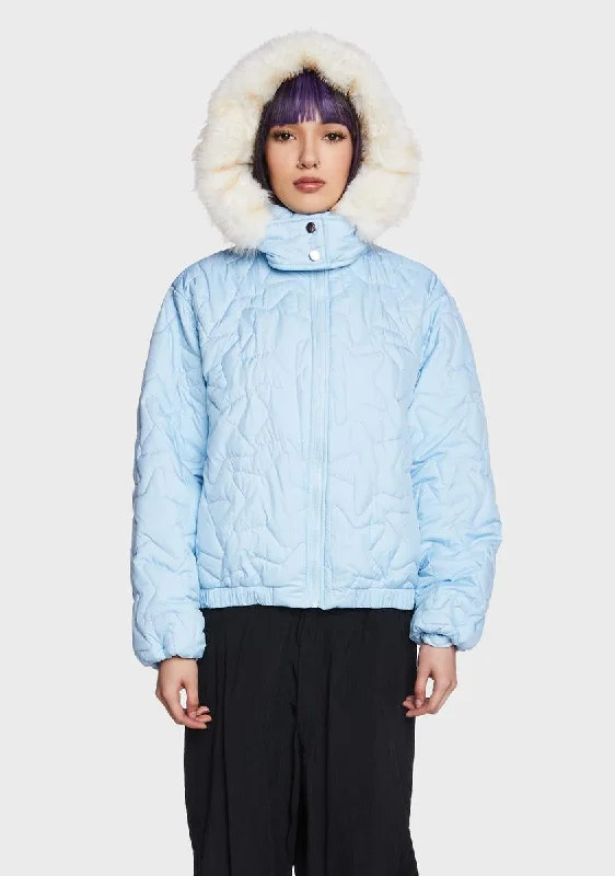 Women's Athletic Clothes New In This Season Cyborg Puffer Coat