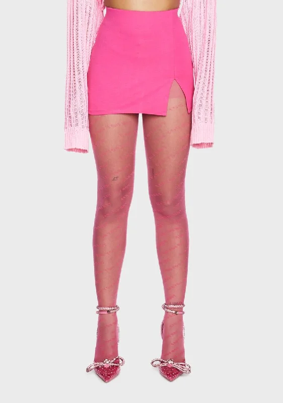 Stylish Women's Apparel Stupidly Low Prices Magenta Cool Potential Mini Skirt