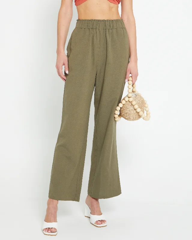 Women's Holiday Clothing Hot Items Fae Linen Pant