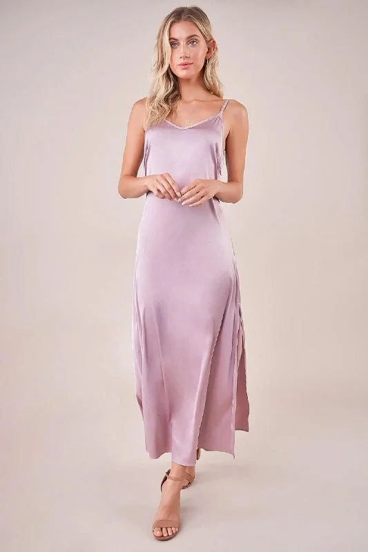 Vintage Clothing For Women Stylish Deals Dreaming Satin Maxi Slip Dress