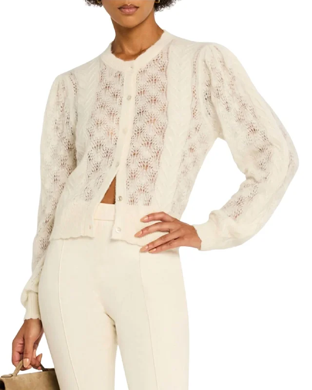 Women's Clothing For Casual Outings Boutique Styles Haley Cardigan In Ivo