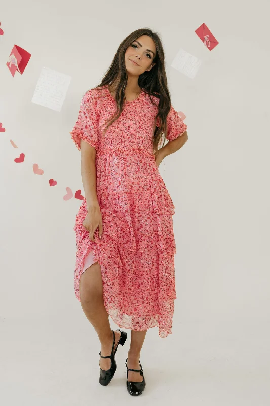 Charming Everyday Clothing For Women The Latest Fashion Trends Forever Yours Dress-Pink Floral