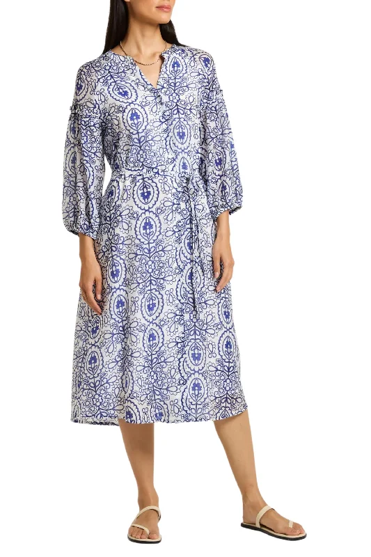 Fashionable Women's Clothing Sale Event, Prices Rock BOHEME PRINT DRESS - YT25S9545