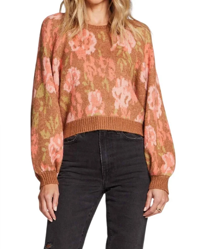 Women's Casual Apparel For Weekends Exclusive Discounts Noble Sweater In Pecan