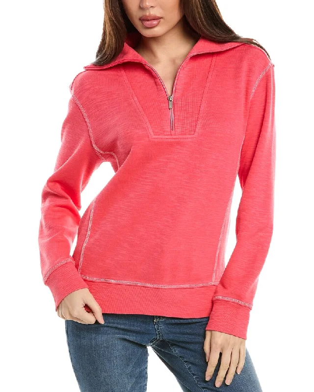 Women's Comfy Attire For Lounging Everyday Elegance Sale Tommy Bahama Tobago Bay 1/2-Zip Pullover