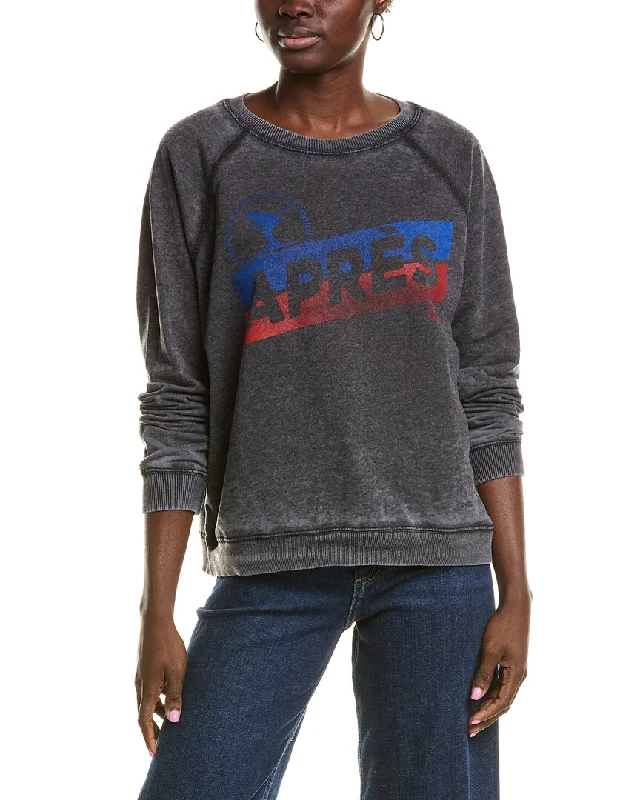 Women's Trendy Activewear Apparel Seasonal Clearance Prince Peter Apres Ski Burnout Pullover