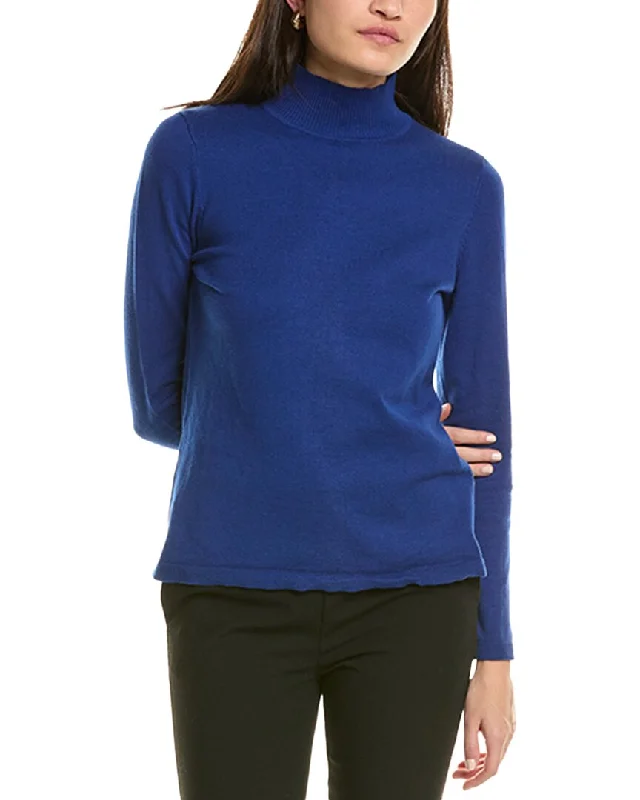 Formal Garments For Women Hot Items Jones New York Mock Neck Sweater