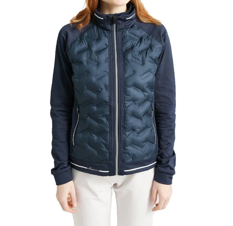 Timeless Women's Garments Women Grove Hybrid Jacket In Navy