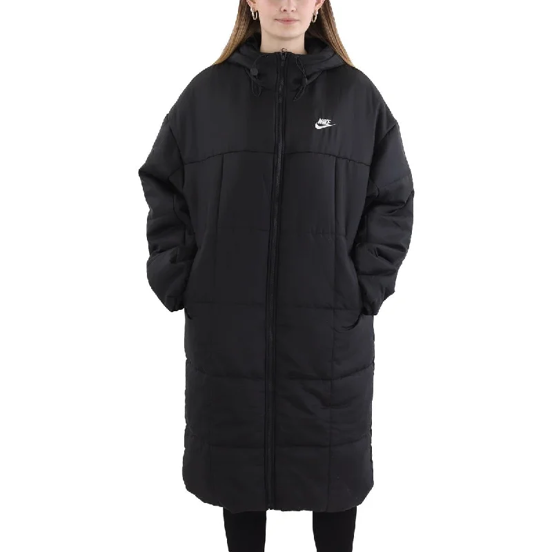 Plus-Size Women's Garments Womens Quilted Polyester Puffer Jacket