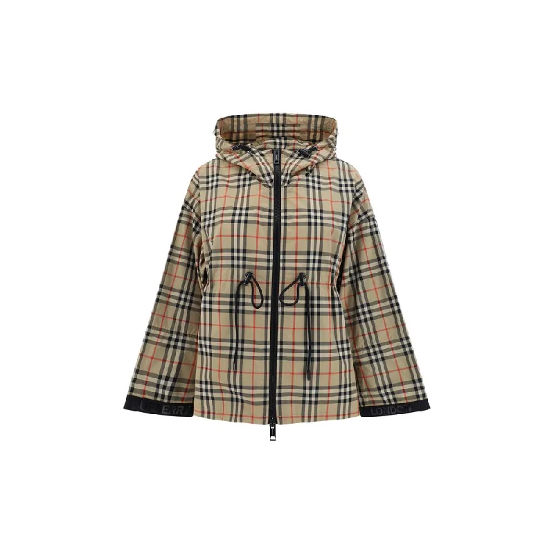 Women's Charming Outfit For Events Burberry Windproof Jacket Women's Bacton