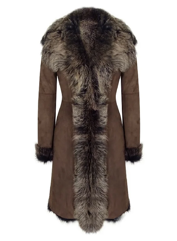 Shop Trendy And Timeless Outfits At Special Prices Mid Length Sheepskin Coat