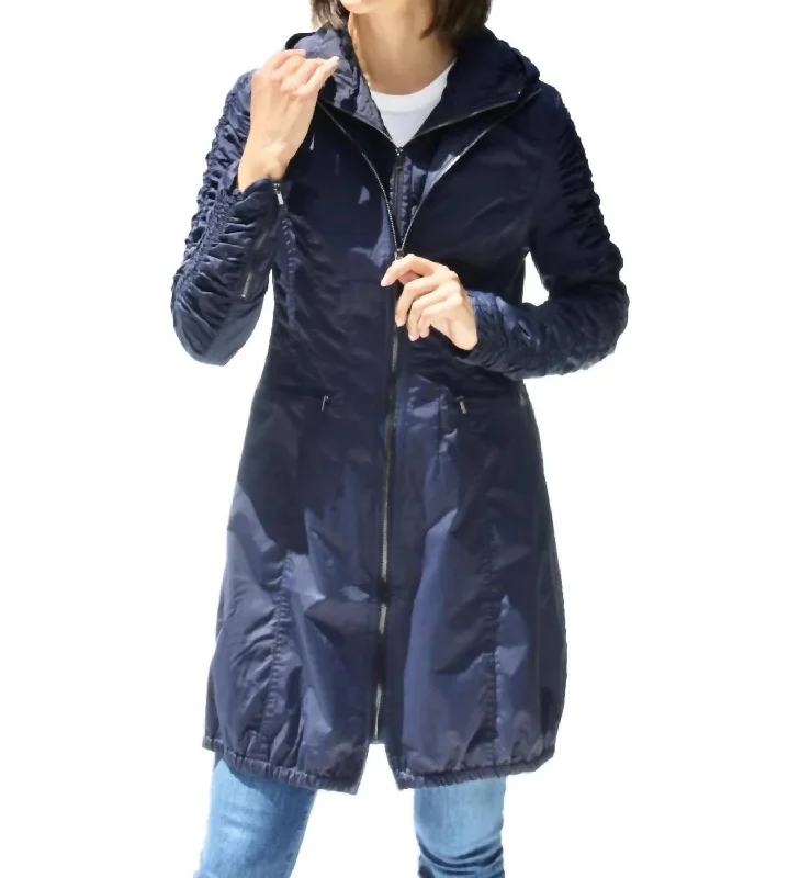 Big Discounts On Premium Fashion Collections Ula Quilted Vest Jacket In Navy