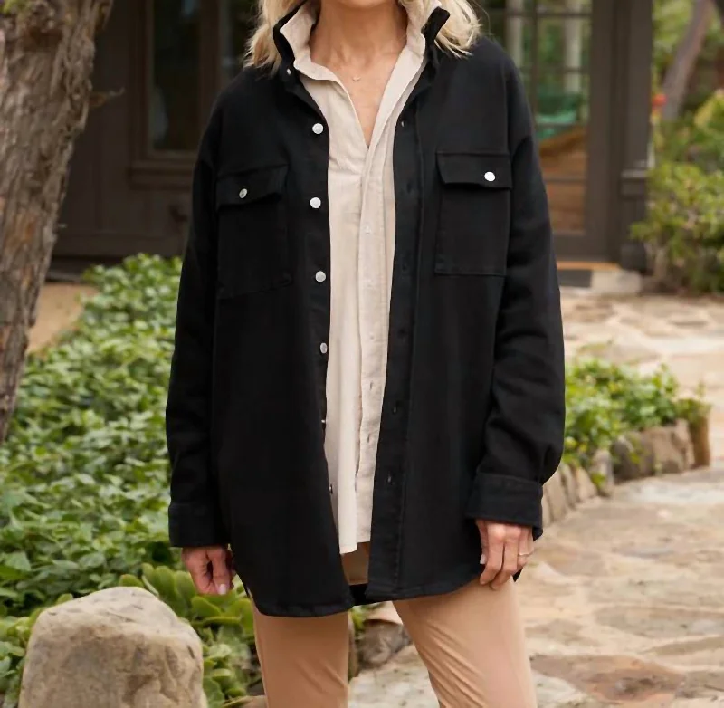 Women's Evening Clothing Mcloghlin Utility Jacket In Black