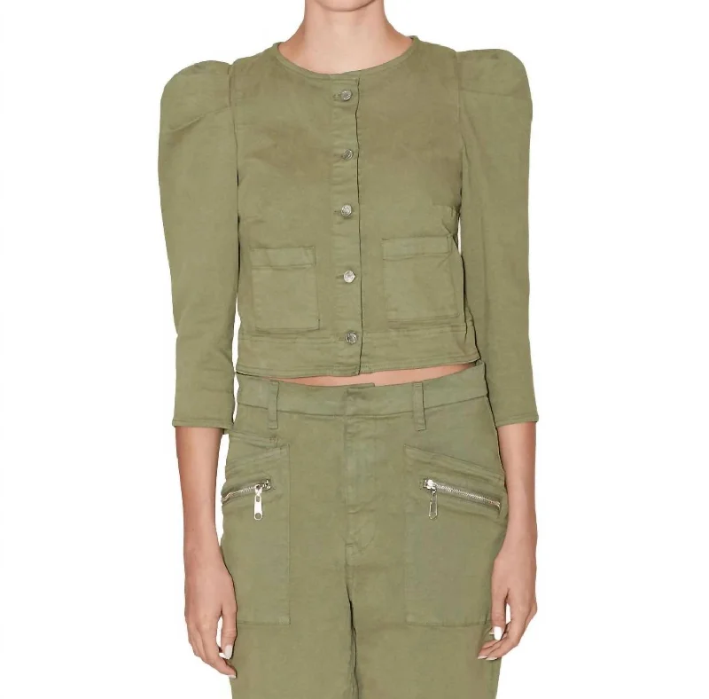 Casual Clothing For Women Sienna Jacket In Military