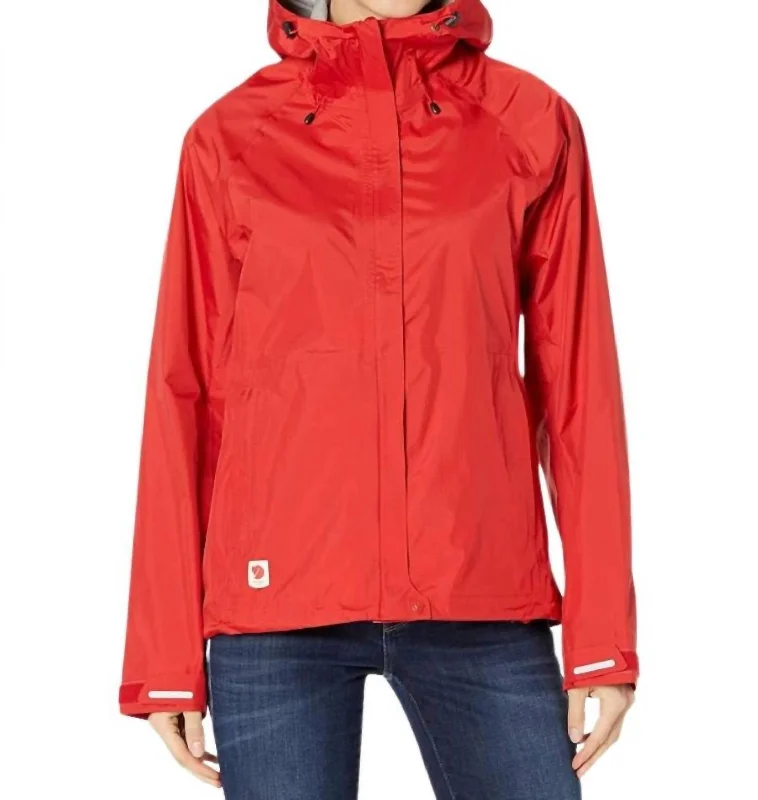 Women's Fashionable Clothing Sets High Coast Hydratic Jacket In True Red