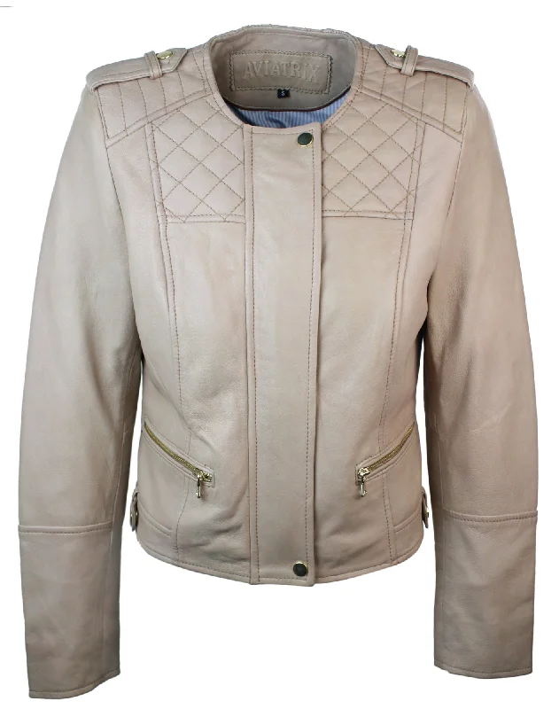 Exclusive Wardrobe Deals – Style Up For Less Fitted Leather Biker Jacket