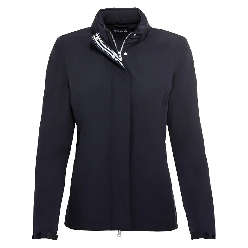 Affordable Women's Clothing The Glenda Jacket In 580 Dark Navy