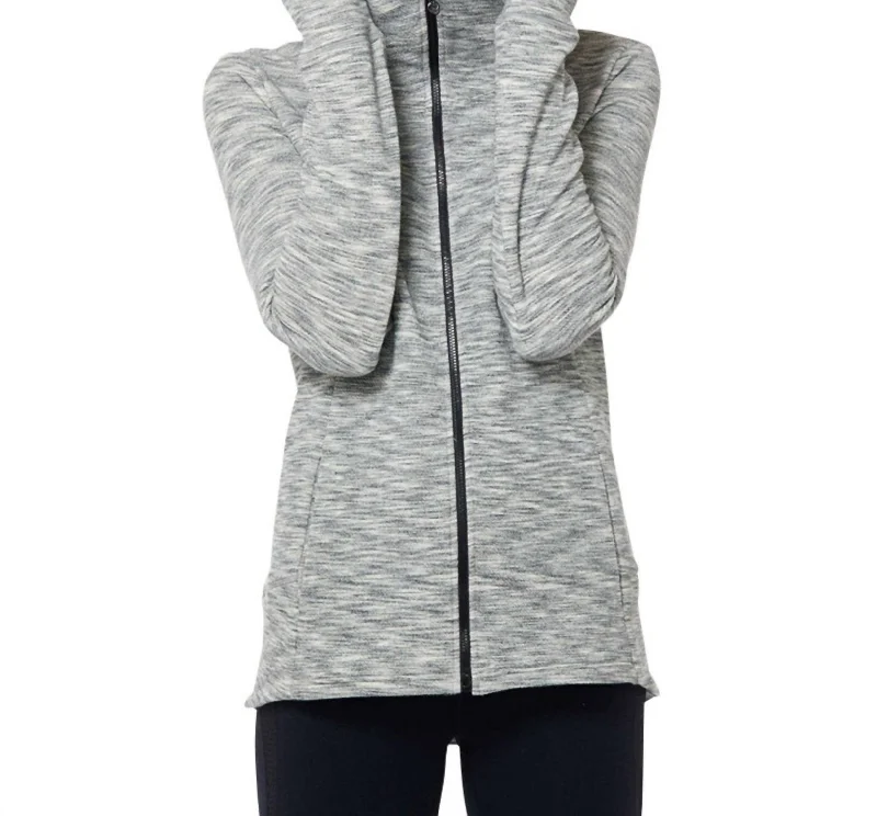 Huge Savings On Must-Have Clothing Essentials Oddessy Zip Up Jacket In Grey