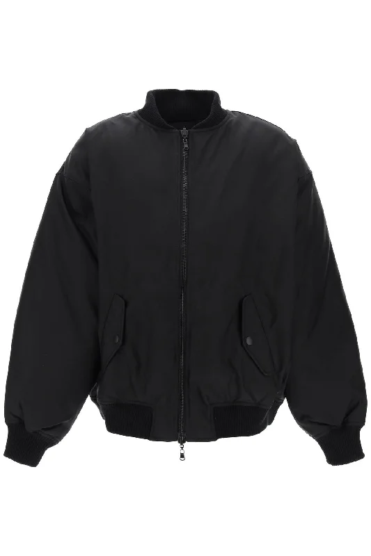 Sustainable Women's Apparel Wardrobe.Nyc Women's Reversible Bomber Jacket