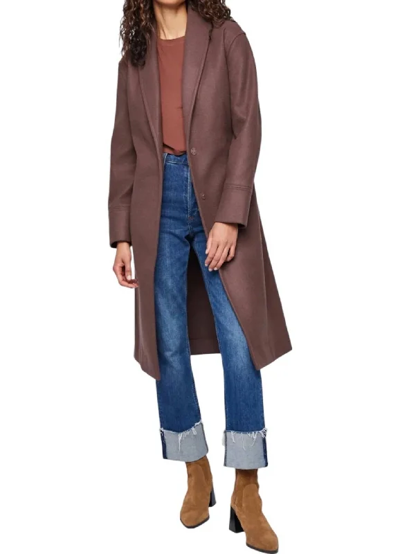 Charming Women's Outfit For Special Occasions The Bennet Coat In Java