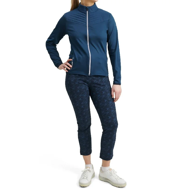 Women's Plus-Size Garments Women Gleneagles Thermo Layer Jacket In Peacock Blue