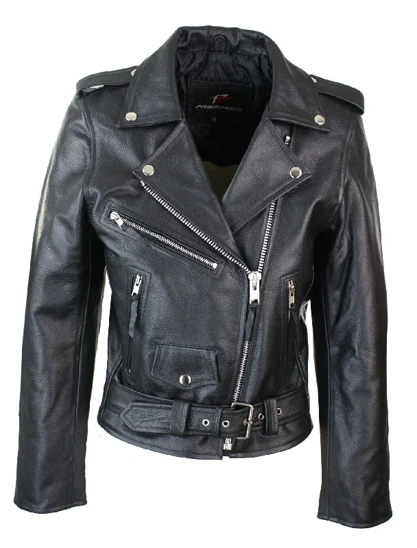 Vintage Clothing For Women Brando Short Biker Jacket