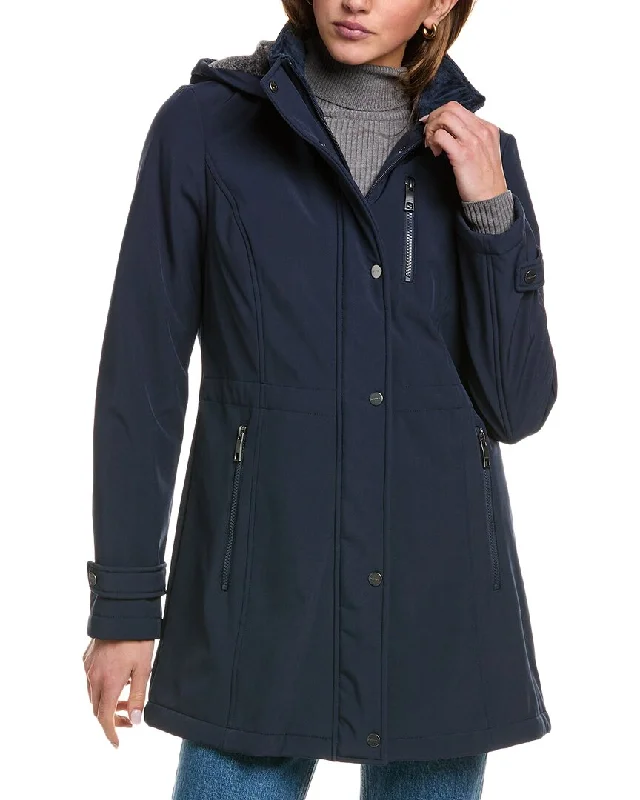 Timeless Women's Apparel Nautica Soft Shell Anorak Jacket