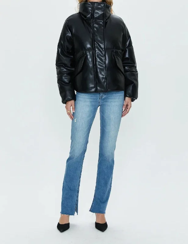 Huge Markdowns On Must-Have Fashion Essentials Donovan Swing Puffer Jacket In Noir