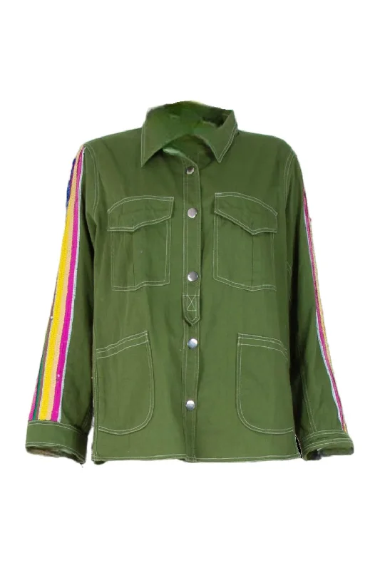 The Ultimate Fashion Sale – Stylish Looks For Less Sequin Jacket In Green