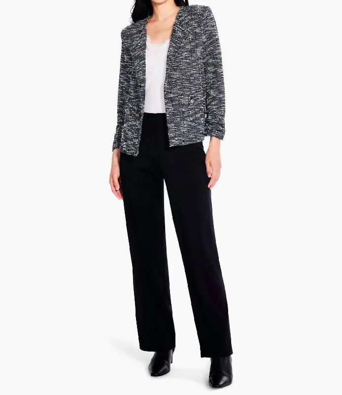 Timeless Women's Clothes Starry Sky Knit Jacket In Black Multi