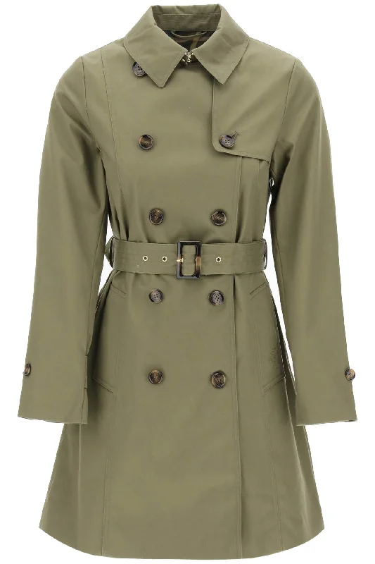 Seasonal Wardrobe Refresh – Shop Stylish Looks For Less Barbour Women's Double-Breasted Trench Coat For