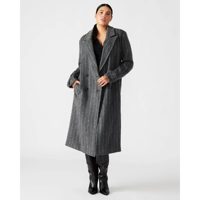 Stylish Women's Apparel Prince Coat Grey