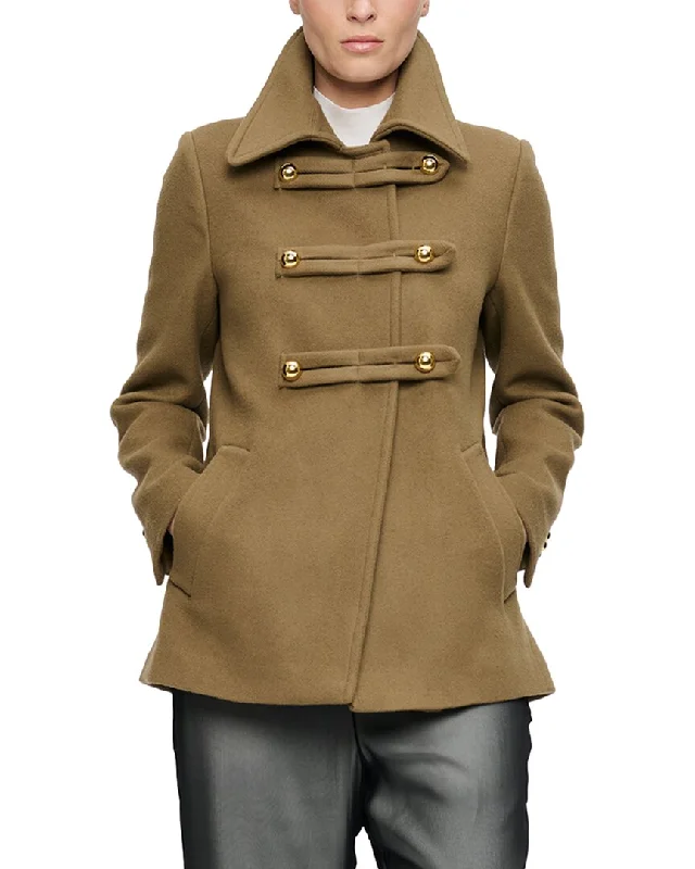 High-End Fashion, Low-End Prices – Don't Miss Out CALLAS Clara Wool-Blend Jacket