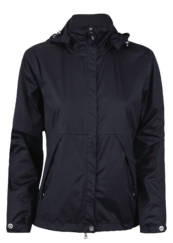 Fashion-Forward Styles At Incredible Discounts Women's Merion Rain Jacket In Black