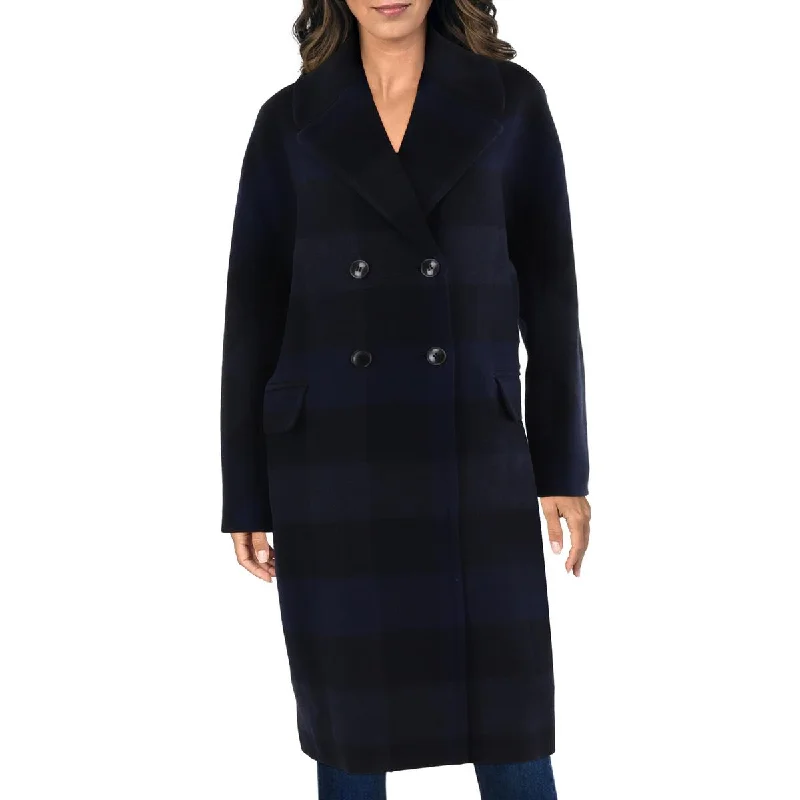 Women's Elegant Apparel Womens Wool Long Pea Coat