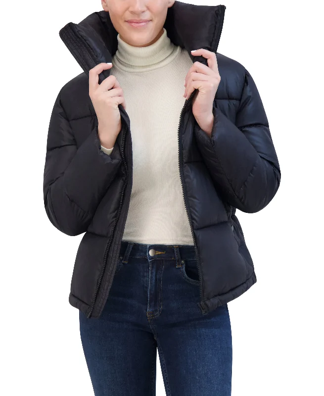 Women's Outerwear Apparel Hudson Jeans Women's Tall Collar Puffer Jacket