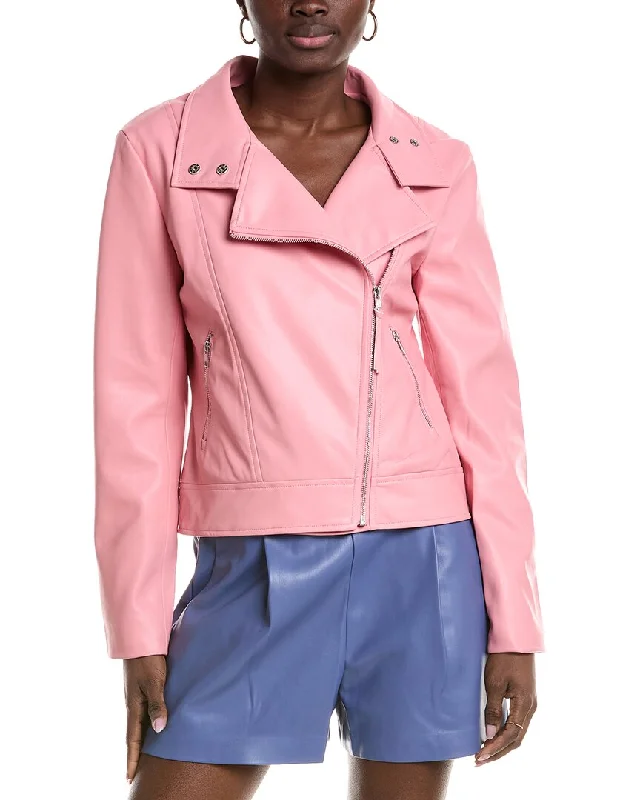 Women's Weekend Outfit susana monaco Moto Jacket