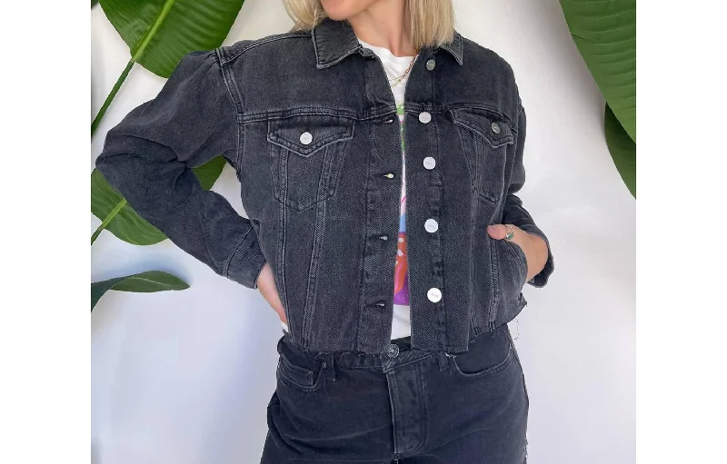 Affordable Women's Clothes Denim Blythe Jacket In Black