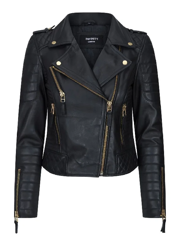 The Ultimate Fashion Sale – Stylish Looks For Less Cross Zip Motorcycle Brando LeatherJacket