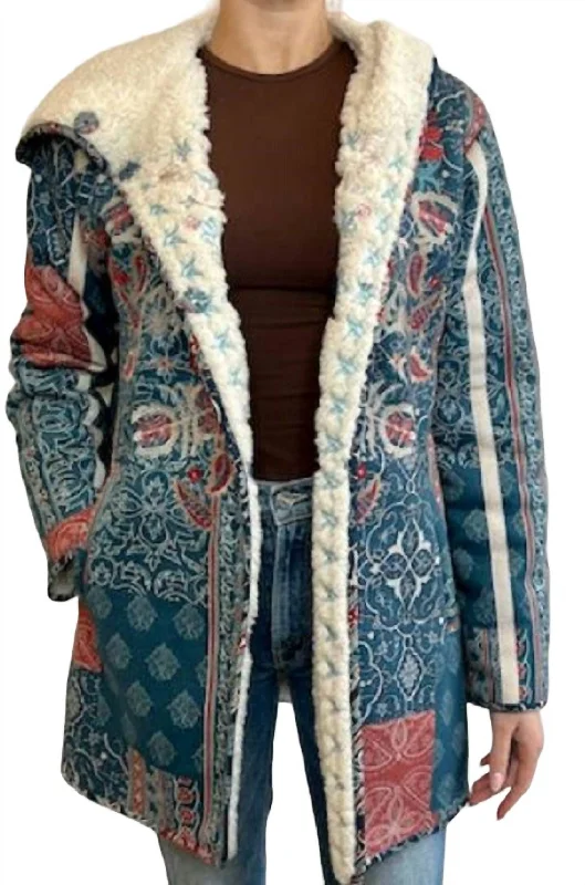 Charming Everyday Clothing For Women Orissa Suede Jacket In Multi