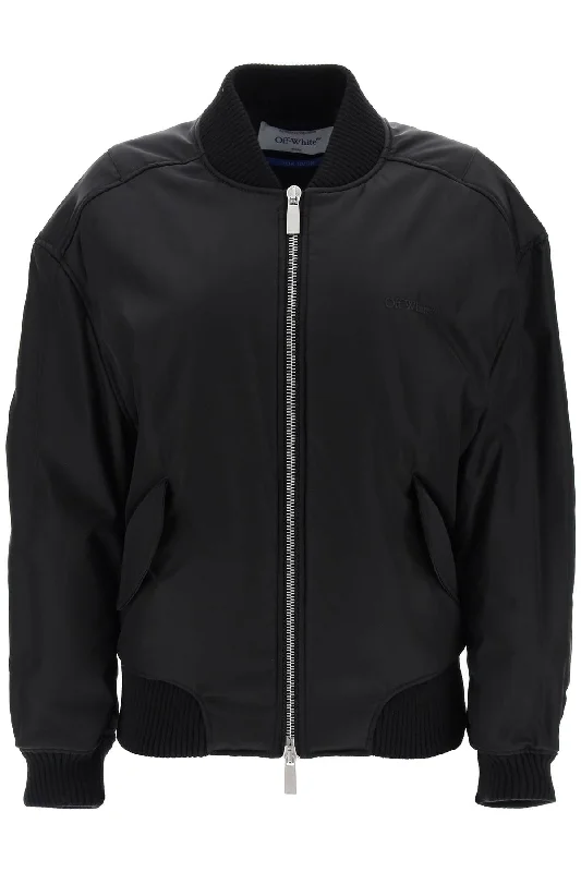 Must-Have Clothing Styles Now At Incredible Discounts Off- Women's Nylon Twill Bomber Jacket