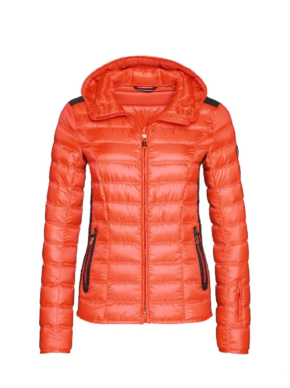 Women's Holiday Outfit Fabia-D Coat In Neon Watermelon