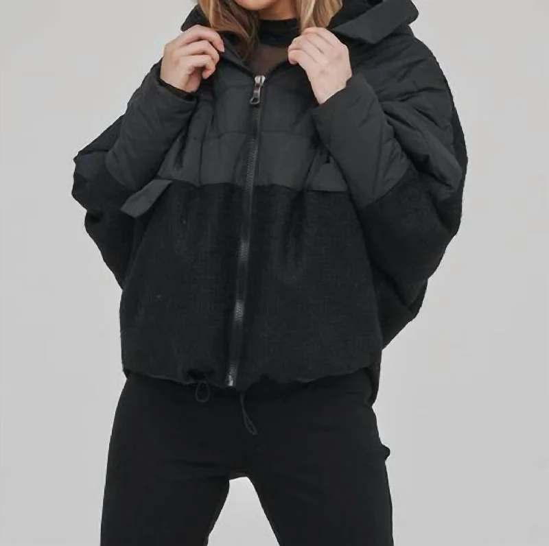 Women's Comfortable Clothes For Weekends Magda Short Jacket In Black