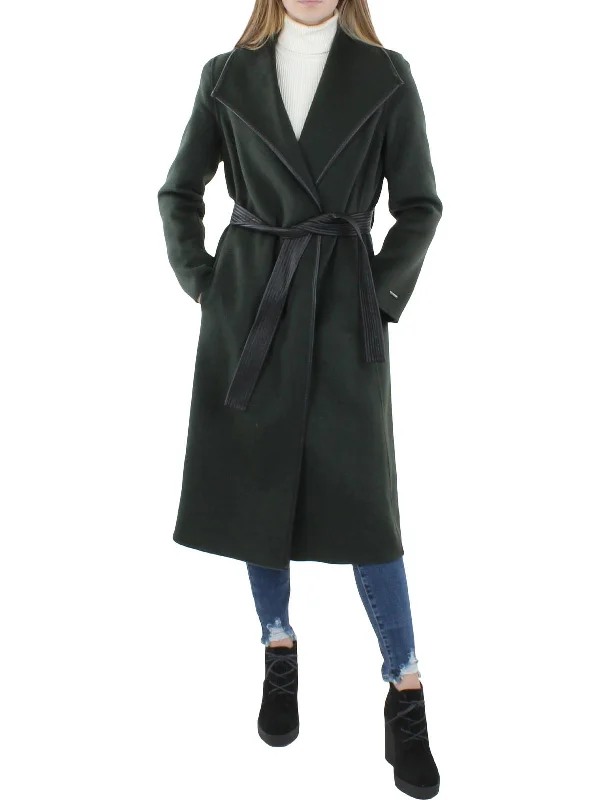 Stylish Women's Outfit Juliette Womens Wool Blend Warm Wrap Coat