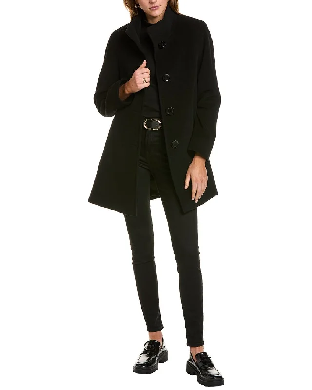 Women's Clothing For Casual Outings Cinzia Rocca Icons Wool & Cashmere-Blend Coat