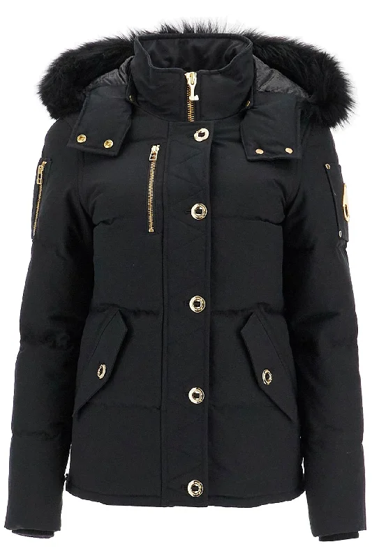 Women's Party Outfit Moose Knuckles Women's "3Q Canvas Down Jacket With Shear