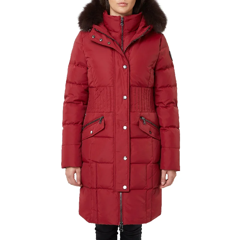 Trendy And Timeless Styles Now At Exclusive Discounts Pajar Women’s Annie Parka with Fixed Hood and Detachable Fur Trim