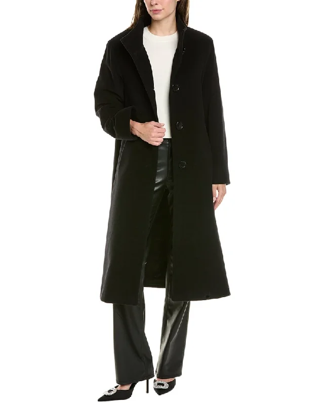 Premium Fashion At Budget-Friendly Prices Cinzia Rocca Icons Wool & Cashmere-Blend Coat