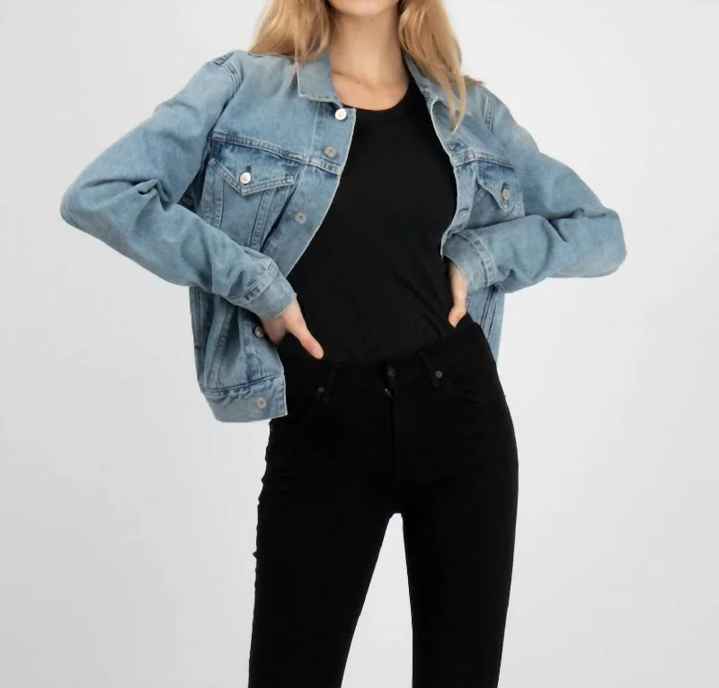 Women's High-Fashion Clothes Classic Denim Jacket In Sonnie